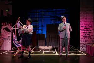 Robin McGinness in The Cradle Will Rock (In Series), tiny top hat included