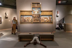 Velvet Rage, Act 2 — site-specific performance among a museum's medieval galleries
